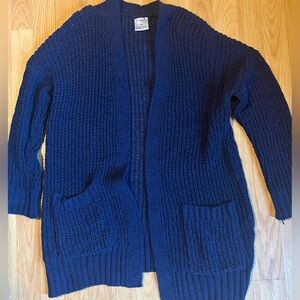 Serra Deep Blue Knit Sweater